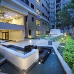 中庭花園完工實(shí)景圖