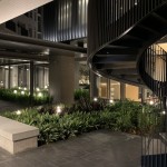 中庭旋轉(zhuǎn)梯 完工實景圖