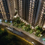 新業(yè)宜家 外觀夜景實景圖