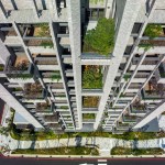 建築立面陽臺(tái)與露臺(tái)垂直綠化 實(shí)景圖