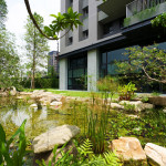 生態(tài)池-南側(cè)立面