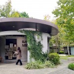 綠蔭盎然、四年的照護(hù)，讓爬藤植物悄悄包覆在「新業(yè)書席」之上。此次參與鐵道文學(xué)特展，書席新增鐵道文學(xué)主題書籍，讓大家也可以一覽鐵道之美。