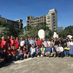 2018東海大學(xué)國際公共藝術(shù)創(chuàng)作營，邀請世界各地藝術(shù)家「藝」同「術(shù)」立多元面貌與媒材的創(chuàng)作，豐富了空間內(nèi)涵，也讓ART with US！