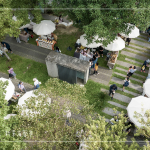 佔(zhàn)地1863坪的臺(tái)中文學(xué)館＆文學(xué)公園，座落於柳川旁，蘊(yùn)含約20幾種樹(shù)木品種，像是一座微型森林，搭配日式歷史建築，伴隨濃濃書香，為一場(chǎng)小森裡的旅人市集。