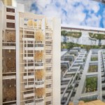 新業(yè)－大塊森鄰的樹島陽臺(tái)也為其一大特色，家人們可以擁有屬於自己的喬木，引綠入宅，自然植栽錯(cuò)落於建築之中，承襲這樣的美好心意，於2022年推出14期新作－「大塊森濤」，為城市再築一座美麗森林。