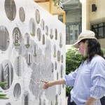 圖紙上走讀一幢幢綠建築，三年來塑造的綠色奇蹟，一點(diǎn)一滴在都市之中漸漸綻放開來。