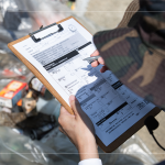 透過ICC紀錄表，仔細謹慎地記下回收的垃圾數(shù)量，是在淨溪活動當中最重要的一環(huán)。