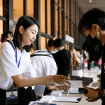 仔細核對住戶的資料及確認票券張數(shù)，為的就是要讓新業(yè)住戶們在活動中留下難忘回憶。