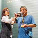 久違的孫氏教學(xué)，邀請家族好友上臺體驗(yàn)說唱歌仔戲，趣味的男女反串、蓮花指、劍指、蘭花拳，讓大小朋友笑得不亦樂乎。