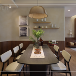 開放式動(dòng)線銜接起優(yōu)雅的室內(nèi)空間，與家人友人相聚，編織成一幕幕美麗的回憶。