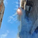 爆竹響徹，願【新業(yè)自由居】工程順利且大吉大利，完美收尾！