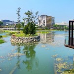 築森鄰鄰近綠意美境－臺糖湖濱生態(tài)園區(qū)，實踐完美的步行生活圈。