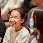 在講師的幽默敘事下，現(xiàn)場歡笑不斷，也重拾了追夢的勇氣。