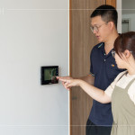 現(xiàn)代人追求智慧科技、安全防護的創(chuàng)新生活，測試保全對講主機，通訊、影像、聲音功能，為未來的居家生活增添安全與保障。