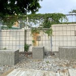 灌漿之後的雛形，彷彿為街道家具填滿靈魂，就只差外型的佈置及修飾了！