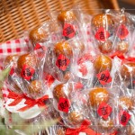 致上傳統(tǒng)零嘴—幸福糖葫蘆，純天然手工製作，使用當(dāng)季水果，無(wú)添加化學(xué)硬化劑，甜而不膩的滋味迎接新年。