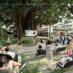 與家人、好友相約於此，愜意地聽(tīng)著好曲，吃著小點(diǎn)，大手拉小手，譜出串串笑語(yǔ)，輕快旋律徜徉在這座暖暖之森中。