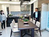 規(guī)劃55至72坪，自推出以來，大受科技新貴青睞，住宅部份已賣出7成。