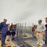 感謝天公作美使『大塊森鄰』上樑儀式全程無(wú)雨，讓眾人一同見(jiàn)證建築新里程。