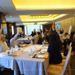 新業(yè)同仁們滿懷積極學(xué)習(xí)的態(tài)度，課程中與講師熱烈的互動。