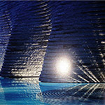      仿作筏子溪河濱景觀，依山形水隨臺中地型等高線而越來越高，呈現(xiàn)不同的層次。