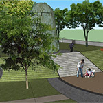 大肚山最有名的望高寮碉堡也成為充滿童趣的涵洞碉堡遊戲區(qū)。