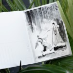 以水墨繪製金庸著作中的經典場景，作為伴手禮致贈新業(yè)住戶，作為一份記憶的延續(xù)。