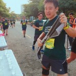 跑者盡情揮汗，堅(jiān)持不懈每一步都是超越自己的運(yùn)動(dòng)精神！
